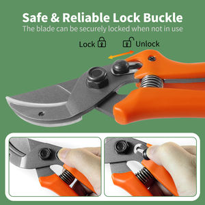 Importé de la province de Taiwan SK5 acier bricolage jardin fruits sécateur cisaillement enclume sécateur pour la coupe des arbres et des Fruits - Product Image 6