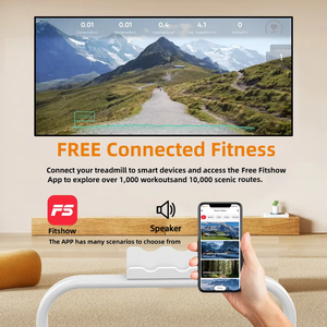 Cintas de correr eléctricas inteligentes y portátiles RS Mini para el hogar con plataforma para caminar, máquina de gimnasio para uso doméstico - Product Image 3