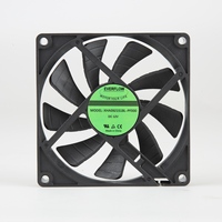 Kunststoff-Axiallüfter 9215 PBT mit Rahmen, DC 12V, zwei Kugellager, OEM/ODM, elektrisch, 70000+ Betriebsstunden, hohe/niedrige Temperaturbeständigkeit, für den Außenbereich