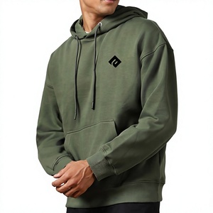 Sudaderas con Capucha para Hombre, 100% Algodón, Corte Regular, Talla Grande, Transpirables, de Alta Calidad, para Invierno, Venta al Por Mayor 2025 - Product Image 2