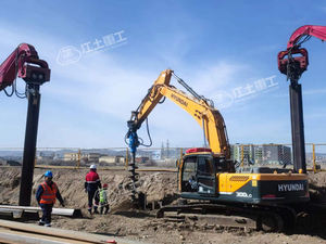 <span class=keywords><strong>Excavator</strong></span> Mounted Vibro <span class=keywords><strong>Hammer</strong></span> 15 Ton 20 Ton 25 Ton 30 Ton 40 Ton 50 Ton Harga Pabrik, Mesin Pemasang Tiang Pancang untuk Dijual - Product Image 6