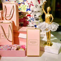 Nouvelle boîte d'emballage cadeau exquise durable et écologique de haute qualité pour les cadeaux de mariage actuels