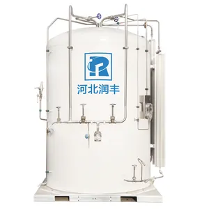 Runfeng Energy Factory Supply 3000L Cryogenic LNG Micro Bulk Tank
