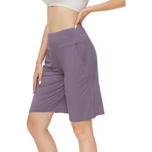 Pantalones Cortos de Dormir Suaves para Mujer, Tela de Bambú, Pantalones de Pijama, Tallas Grandes - Product Image 6