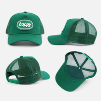 Casquette Trucker en Coton et Maille à 5 Panneaux avec Logo Brodé Personnalisé, Calotte Haute et Visière Courbe – Fabricants OEM