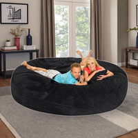 Gran oferta, silla de PUF gigante cómoda y moderna, sofá cama de tela versátil, hogar, sala de estar, dormitorio, Hotel, uso al aire libre