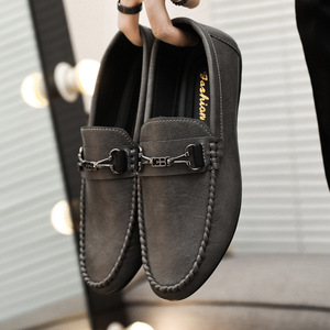 Nouvelles Chaussures d'été à Enfiler pour Hommes, Mocassins de Conduite Polyvalents, Chaussures Décontractées pour Hommes, Version Coréenne, Chaussures Habillées pour Hommes - Product Image 3
