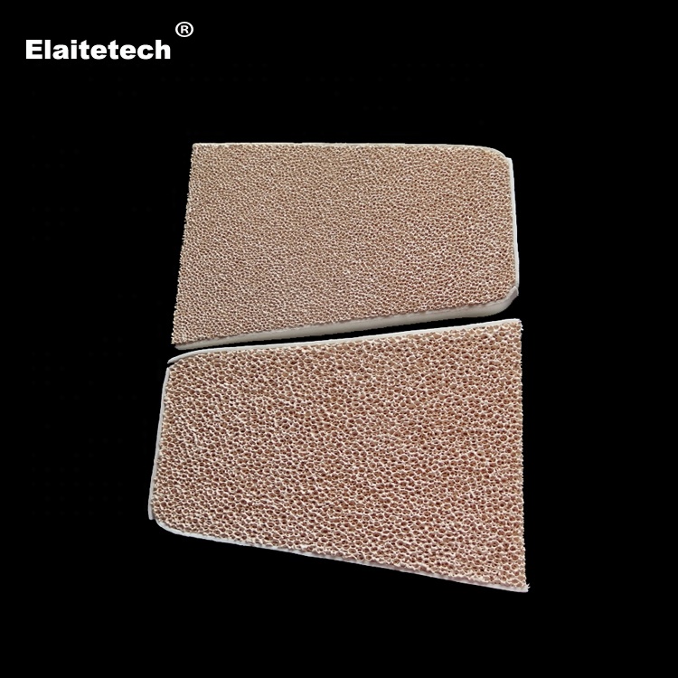 Filtre en mousse de céramique réticulée, g, oxyde de zirconium, ZrO2