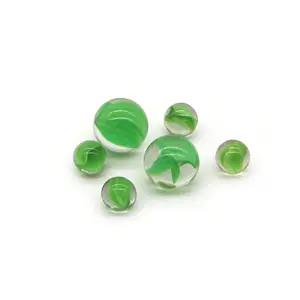 Bola de mármol de cristal de juguete transparente de alta calidad para niños