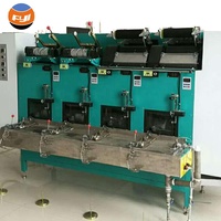 Machine à saigner le fil simple avec 2/4/6/8 fuseaux, chauffage électrique pour coton, lin, soie, laine GA392