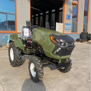 Tractor Compacto de Alta Seguridad con Certificación CE, Motor de 20HP, Caja de Cambios, Mini Tractor de Cuatro Ruedas para Huertos y Granjas - Product Image 2