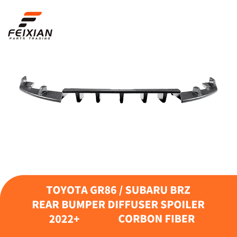 GR86 BRZ Spoiler de lèvre arrière motif fibre de carbone [2022+]