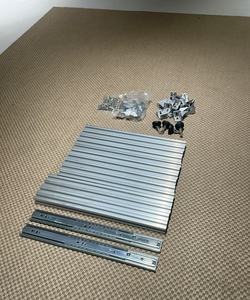 6060 יורו רגיל כפול groove פרופיל אלומיניום תעשייתי 6060 פרופיל אלומיניום סטנדרטי אירו - Product Image 4