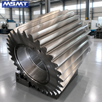 Engrenage hélicoïdal de boîte de vitesses principale pour tête de coupe de machine de forage de tunnels (TBM), forgé en usine OEM en acier 42CrMo