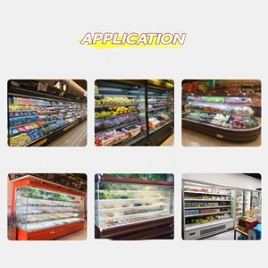 Refrigerador de aire de temperatura única comercial para exhibición de frutas y verduras de supermercado - Product Image 6
