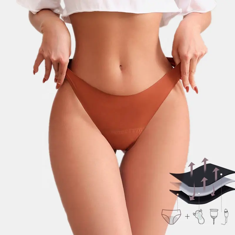 INTIFLOWER 1022 Hot Sales Women Breathable menstrual Leak Proof Panties For Menstruation Physiological Pants Thong For Period