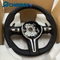 Volant de voiture personnalisé en suède et fibre de carbone pour BMW Série E (E81, E87, E82, E88, E90, E91, E92, E93, E70, E71, E89)