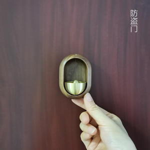 กระดิ่งลมแบบดูดประตูสไตล์ญี่ปุ่น,ทองแดงบริสุทธิ์บริสุทธิ์สำหรับขึ้นบ้านใหม่ของขวัญวันเกิดสุดสร้างสรรค์สำหรับเตือนความจำลมฉี - Product Image 4