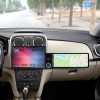 Écran ZWNAV 13,1"+12,3" pour Renault Logan/Dacia/Duster 2009-2015 Android 15 Carplay DSP GPS Autoradio Stéréo 4G WiFi OEM