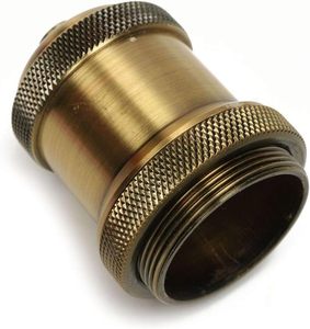 Tốt nhất bán đơn giản cổ retro công nghiệp trang trí nội thất thiết bị chiếu sáng E26 E27 E40 ánh sáng ổ cắm nhôm bề mặt cơ sở đèn - Product Image 4