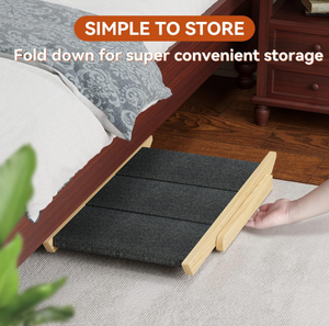 Reptilien-Treppe, rechteckige Form, umweltfreundliches MDF-Material, langlebig, tragbar, für hohe Betten, Sofas, Couches - Product Image 6