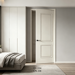 Porte intérieure en MDF style hôtel de luxe, finition mate CPL premium, portes en bois pour séjour de luxe - Product Image 3