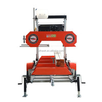 Scie à ruban portative pour le travail du bois, machine de scierie à vendre