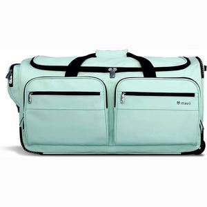 Échantillon gratuit : Sac de voyage personnalisé, sac à vêtements de danse grande capacité, sac de sport imperméable avec porte-vêtements - Product Image 1