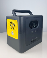 Système d'énergie verte portable 600W à onde sinusoïdale pure avec batterie LiFePO4 et contrôle par application, idéal pour la voiture, le camping en extérieur et la sauvegarde, compatible avec panneau solaire 1000W