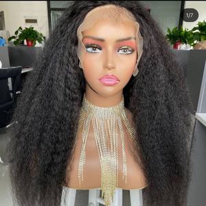 Raw Vietnamese Hair Lace Front <b>Wigs</b> Virgin Human Hair Full Hd Human Hair Yaki Kinky Straight hd Lace Front <b>Wig</b> for Black <b>Women</b> - Product Image 5
