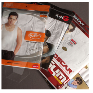 BOPP Garment Pouches Clear <b>Plastic</b> Packaging Bags with Self Seal for Clothing Saree Shirt Dress and Apparel Packing - Product Image 2