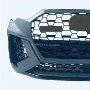 Auto BodyKit RSQ3 pare-chocs pour Audi Q3 F3 RSQ3 Style pare-chocs avant avec grille avant en nid d'abeille tous les accessoires 2020 2021 2022 2023 - Product Image 3