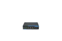 Switch PoE Industrial Hi-Net IDS1005R-4P de 100M, 4 Puertos, 120W, DC44-57V, Montaje en Riel DIN, Protección de Seguridad de Red para Cámaras IP
