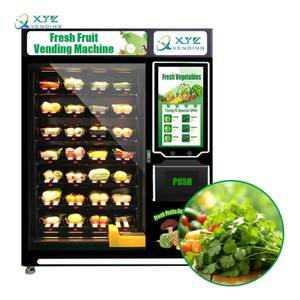เครื่องจำหน่ายสินค้าอัตโนมัติแบบแช่เย็นขนาด 32 นิ้ว พร้อมหน้าจอสัมผัส ระบบยกแกนกลางกวางตุ้ง จัดส่งรวดเร็ว ระบบจัดการผ่านคลาวด์ รองรับการใช้งานหลากหลายรูปแบบ - Product Image 1