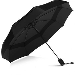 High Quality New Arrivals <b>Windproof</b> Safety 3 Foldable <b>Umbrellas</b> Breathable Double Wall 21 Inch 9 Ribs Automatic <b>Umbrella</b> - Product Image 5