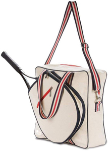 Nouveau <span class=keywords><strong>Sac</strong></span> <span class=keywords><strong>de</strong></span> Sport Chic pour Raquette <span class=keywords><strong>de</strong></span> Tennis avec Fermeture Éclair – Housse <span class=keywords><strong>de</strong></span> Transport pour Raquette <span class=keywords><strong>de</strong></span> Tennis - Product Image 4
