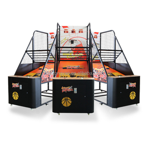 Machine de jeu d'arcade de tir au basket électronique pour 2 joueurs, garantie 1 an, style boxe, à monnayeur - Product Image 2