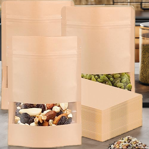 Sachets de thé en papier kraft HPS TB05 en gros, qualité alimentaire, avec impression personnalisée, fermeture éclair, pour emballage de thé en vrac - Product Image 2