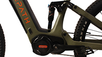 2023 nouveau 29 pouces Bafang M620 48V 1000W moteur moyen 29 pouces cadre en fibre de carbone E vtt vélo à suspension complète