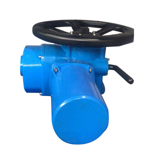 Actuador eléctrico DZW10 4-20Ma válvula de compuerta WCB de aguas residuales inteligente válvula de bola de hierro dúctil para regulación de aceite caliente OEM 380V - Product Image 2