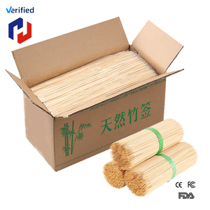 Biểu Tượng Tùy Chỉnh Đa Năng Tre Xiên Dài Gỗ Xử Lý Oden BBQ <span class=keywords><strong>Marshmallow</strong></span> Rang Thép Không Gỉ Kim Loại Gậy Trái Cây Ngoài Trời - Product Image 1