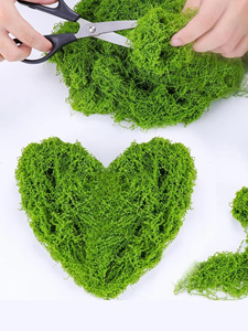 30g mousse artificielle séchée mousse artificielle verte bricolage mousse pour la maison fête mariage décoration de noël livraison de stock local américain - Product Image 2