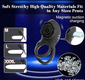 Anillo de Ejercicio Kegel de Silicona Recargable por USB Enovart de 10 Modos, Masajeador Pélvico con Control Remoto Inalámbrico para la Salud de la Próstata Masculina - Product Image 6