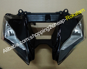 Conjunto de Faro Delantero para <span class=keywords><strong>Kawasaki</strong></span> ZX10R 11 12 13 14 15 <span class=keywords><strong>ZX</strong></span>-<span class=keywords><strong>10R</strong></span> 2011 2012 2013 <span class=keywords><strong>2014</strong></span> 2015 <span class=keywords><strong>ZX</strong></span> <span class=keywords><strong>10R</strong></span> Motocicleta Deportiva - Product Image 1