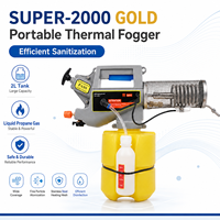 Machine de désinfection et de désinfectation par nébulisation thermique portable à gaz pour usage commercial