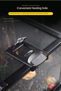 Barbarous BG Growth BT-05 Terrarium respirant pour forêt tropicale avec bouton-pression pour amphibiens, reptiles, tortues, lézards, grenouilles cornées - Product Image 6