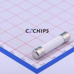 61CT-125H One-Time Fuse D6.35xL31.8mm Fuse ( Type: Ceramic Tube Fuse )( Rated Current: 12.5A )( Rated Voltage: 500V ) - Product Image 1