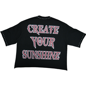 Tinta unita in cotone francese Terry con stampa digitale personalizzata - Product Image 3