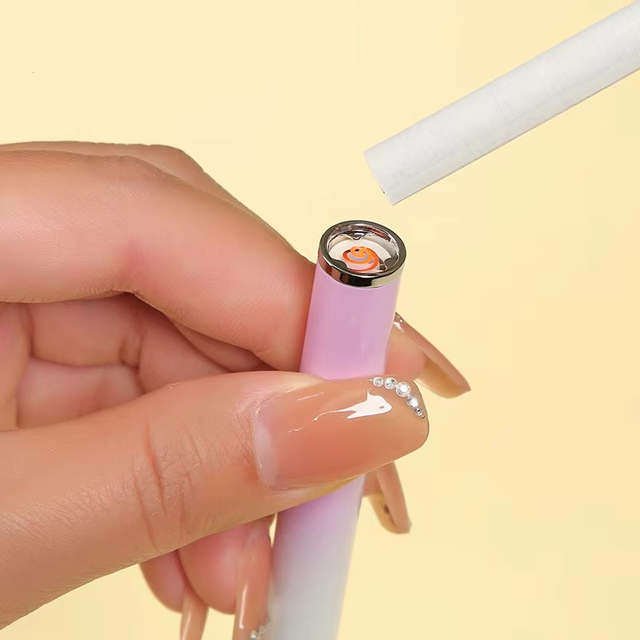 Custom logo 510 Thread Electric Lighter Rechargeable Battery USB c Charging Heating Coil Portable Smoking Accessories Wholesale