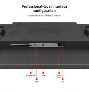 ODM/OEM цифровая плата меню 4K Ультра-прозрачный антибликовым экраном с узкой границей для ресторанов и отелей - Product Image 4